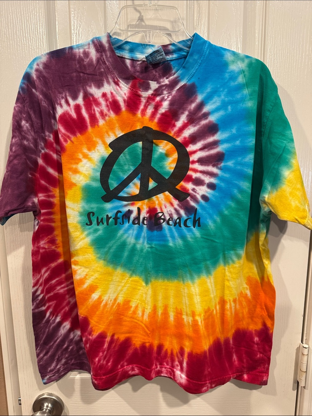 Vibrant Tie-Dye Tee Shirt. (Unisex) Sz Men’s Large